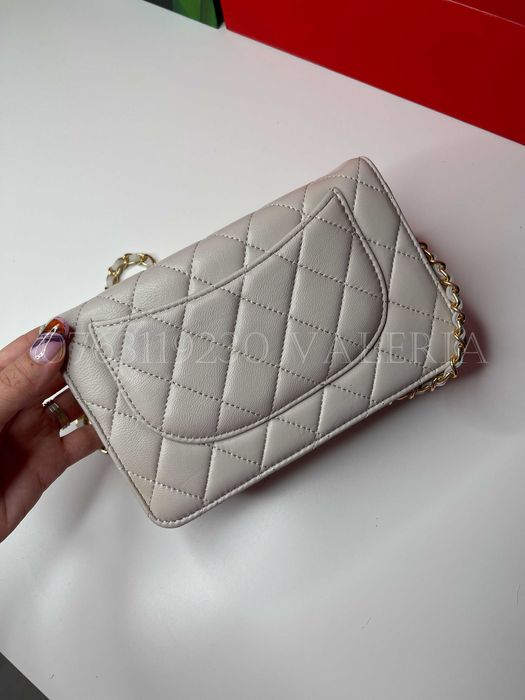 Geanta Mica - Piele Naturala Alb/ivoire