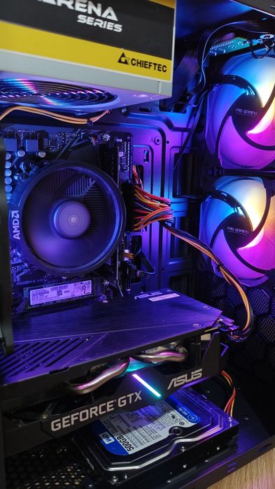 Pc gaming Gtx 1660Super/Ryzen 5 3600/16gb ram Gta V Fortnite Cs 2