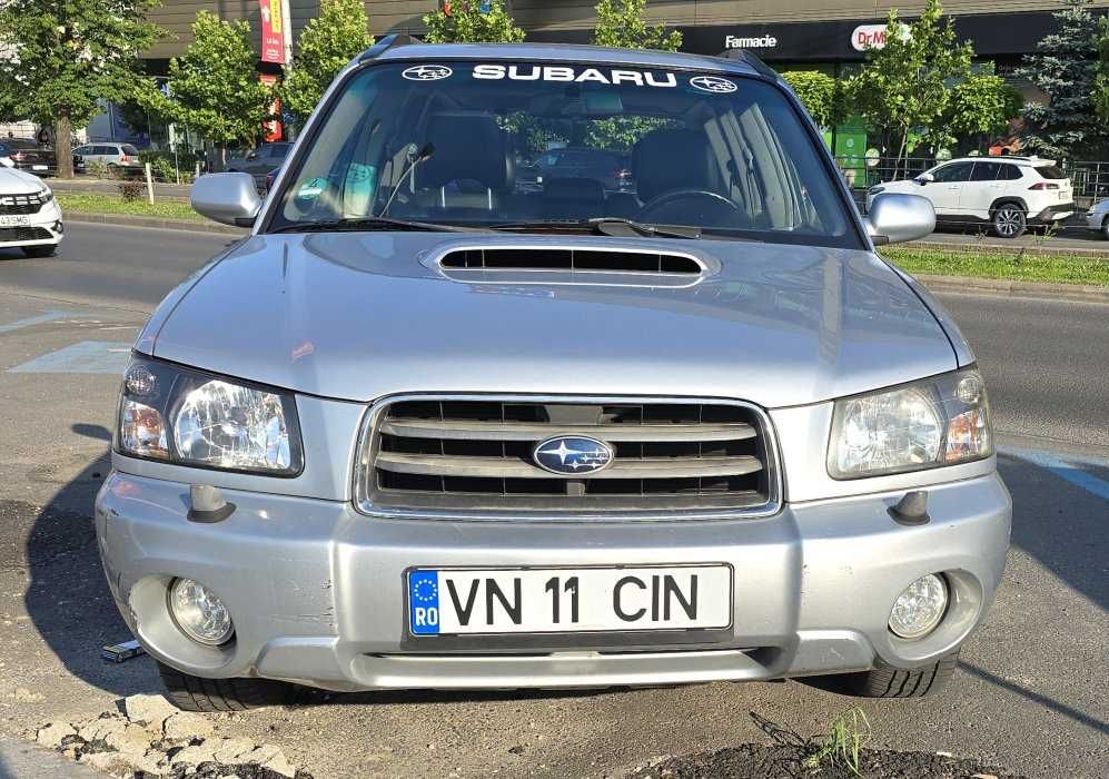 Subaru Forester SG 2.0XT benzina turbo automat 4x4 tractiune integrala AC piele trapa carlig super intretinut