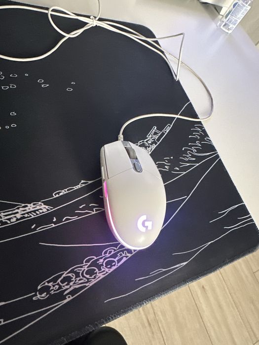 Logitech g102 белая