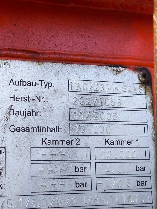 Vidanja MAN TGA 26.430