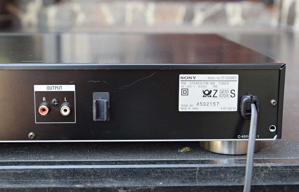 Tuner Sony ST-S 530 ES, radio