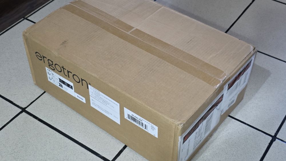 [VÂND] Braț pentru monitoare grele : Ergotron HX, versiune nativă VHD (Very Heavy Duty) - Stare : SIGILAT– culoare :  NEGRU (Cod: 45-647-224)