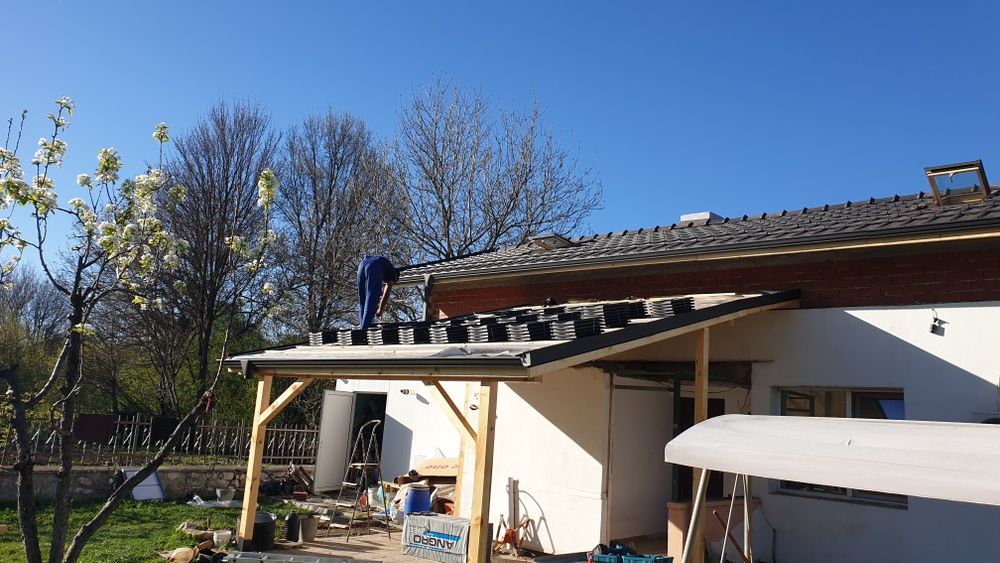 Дървени конструкци, Ремонт на покриви, навеси, Хидроизолации