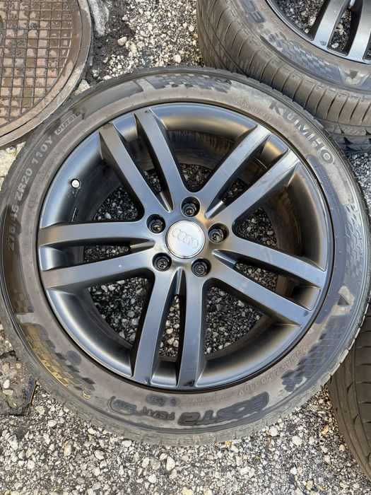 Джанти 20 ки Q7 Нови Гуми Audi 5x130 ЕТ60 9J 275 45 20 Kumho Ауди КЮ7