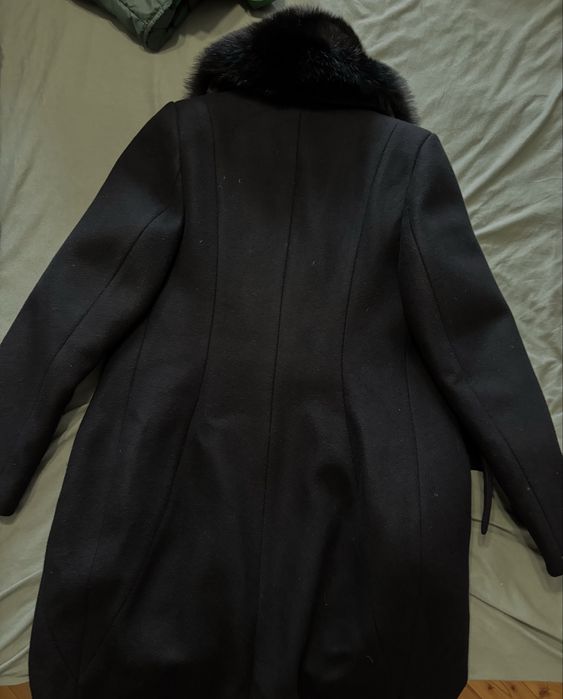 Женское натуральное пальто