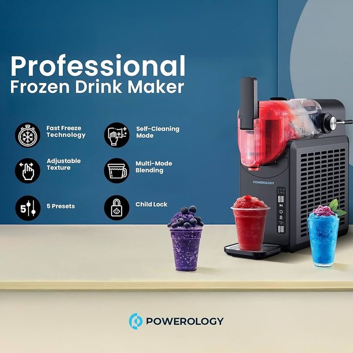 Уред за приготвяне на полузамразени напитки ( скрежина ) slush maker