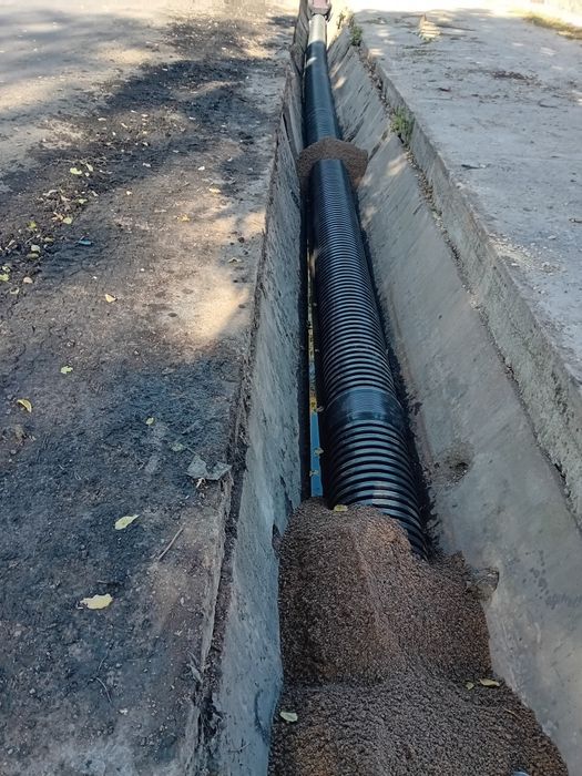 КАНАЛИЗАЦИЯ. Водопровод. Траншея казиш колодец яма подкоп ПОДВАЛ казиш