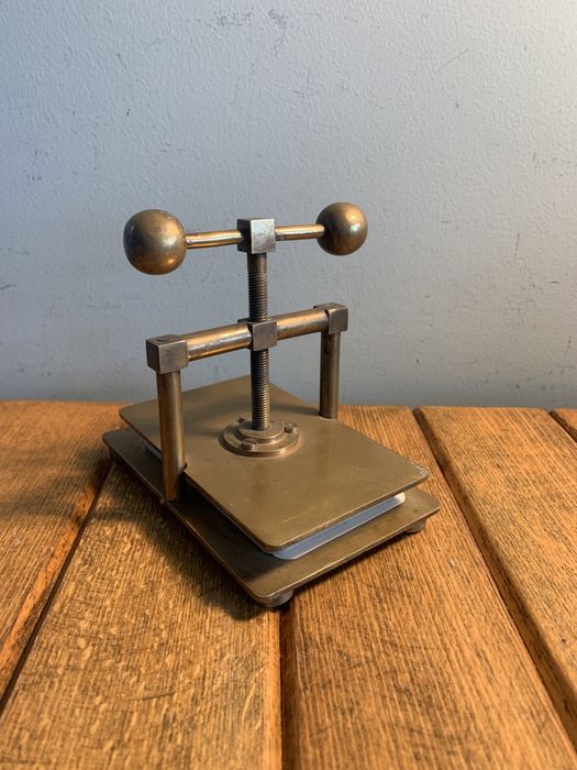 Преса за карти / 1900 та год.