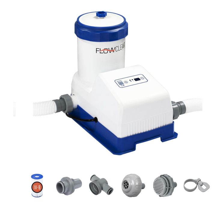 Филтър помпа с Wi Fi отBESTWAY Smart Touch, Wi-Fi, 125W, 7570 л/ч