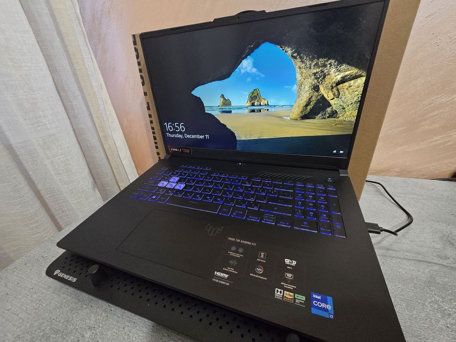Геймърски лаптоп Asus Tuf gaming f17