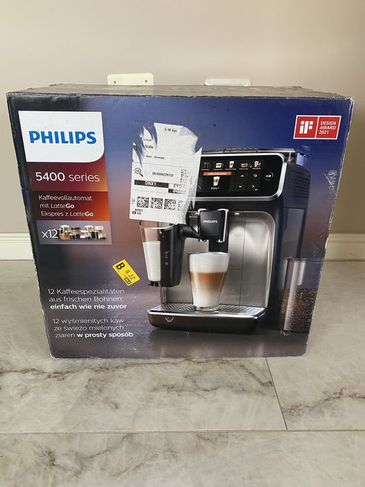 Aparat NOU  cafea Philips Series 5400- ESPRESSO EP5447/90