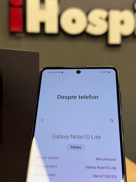 Samsung Note 10 Lite , 128GB , Negru #152