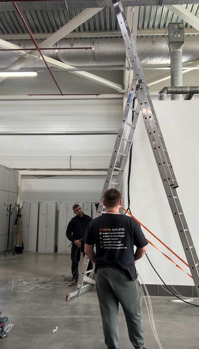 Установка Камер ВИДЕОНАБЛЮДЕНИЯ за ОДИН ДЕНЬ + Пожарная Сигнализация