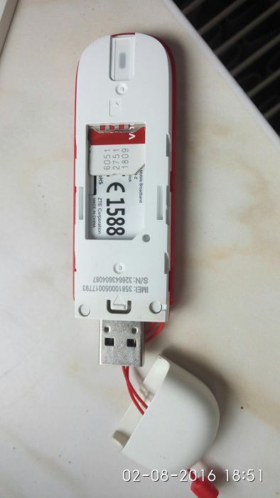 Stick internet