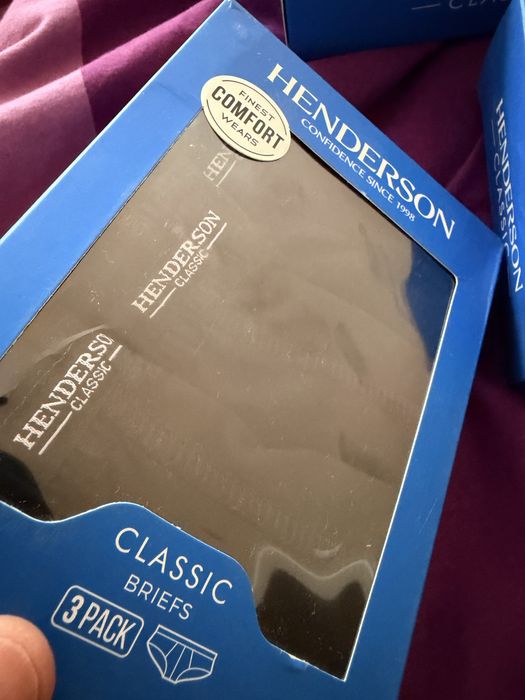 1 СЕТ съдържа 3 бр. памук слипове от линията HENDERSON CLASSIC, М