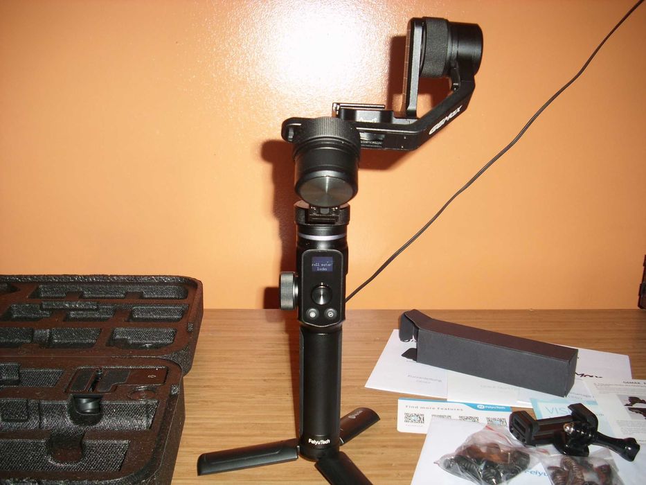 Гимбъл Feiyutech G6 max като НОВ ( стабилизизация за камера,телефон ).