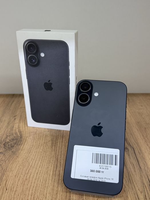 Apple iPhone Айфон 16 емкость 100% 128 гб