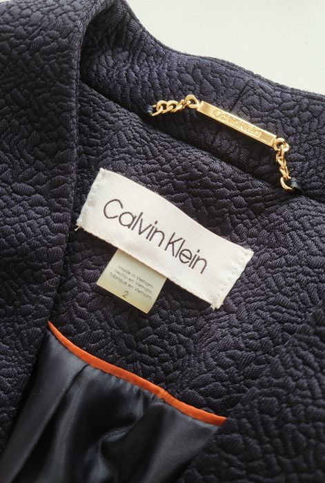 Calvin Klein  текстурирано палто