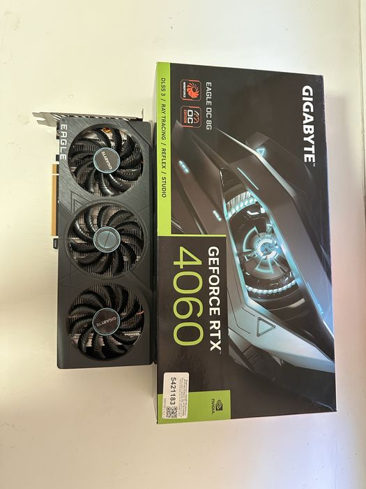 Видеокарта rtx4060 8gb GIGABYTE EAGLE OC