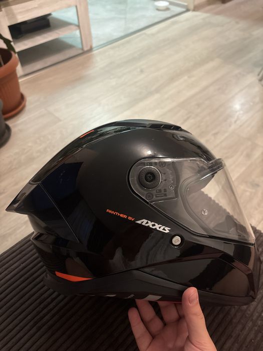 Каска AXXIS PANTHER sv solid a1 black