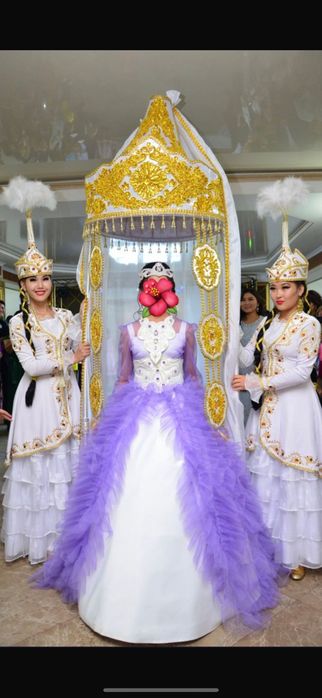 Платье свадебное/на узату 2 в 1