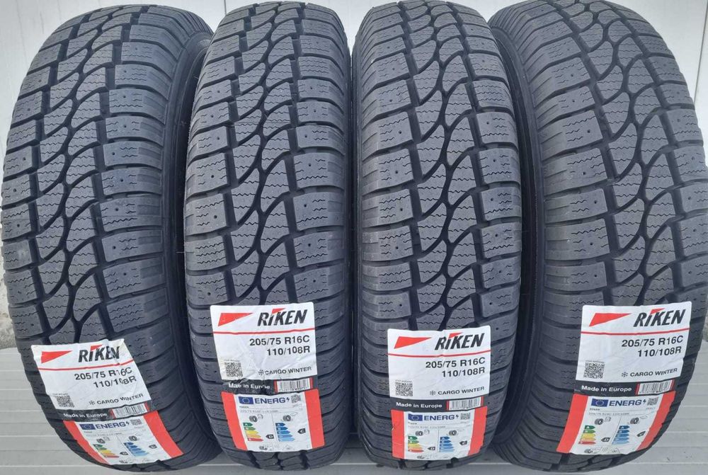205/75 R16C, 110R, RIKEN (by Michelin), Anvelope de iarna M+S