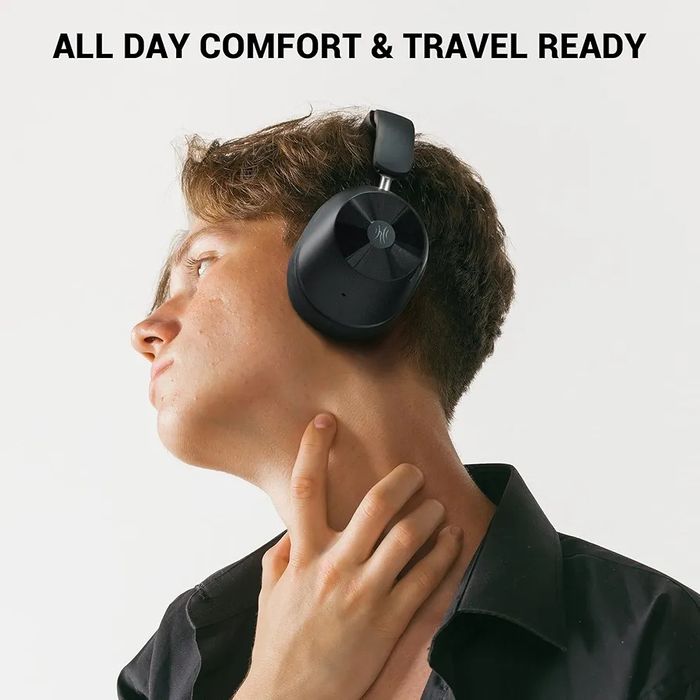 OneOdio A5 ANC безжични слушалки, черен