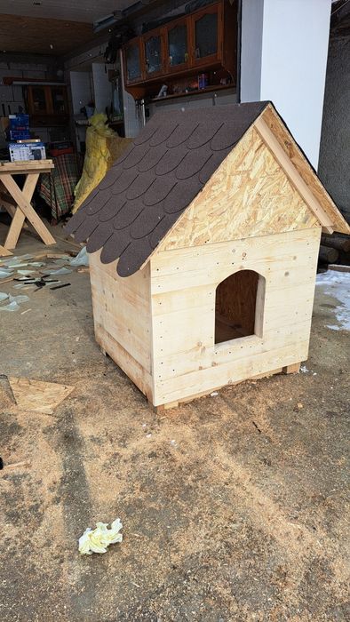 Cusca caine izolata si neizolata