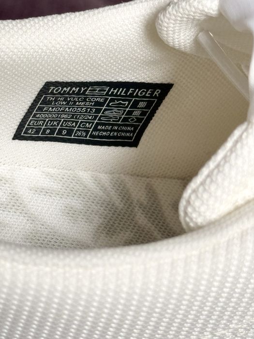 Adidasi Tommy Hilfiger ‘Hi Vulc Core’ | Marimea 42 | NOU cu eticheta | Original