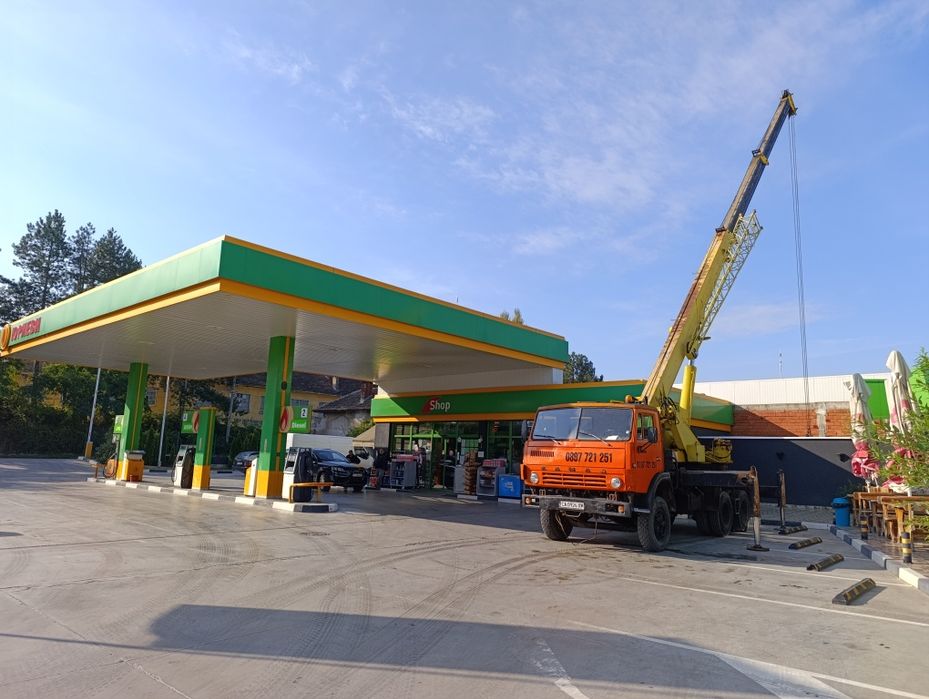 Кран , услуги с кран и камион с кран