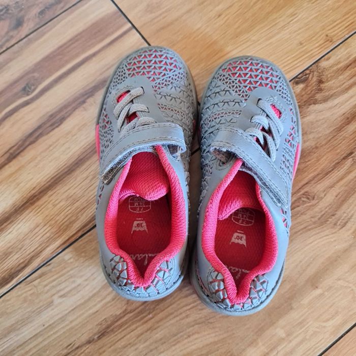 Adidasi Clarks unisex gri 24 , lavabili in masina spalat la 30 grade