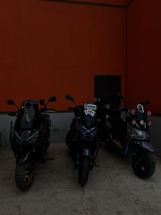 Мопед самурай скутер