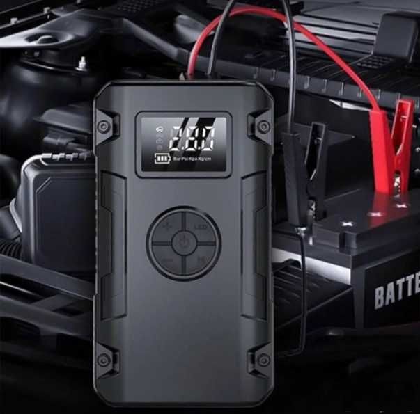 !!!БЕЗПЛАТНА ДОСТАВКА!!! Стартерно устройство с компресор,Powerbank