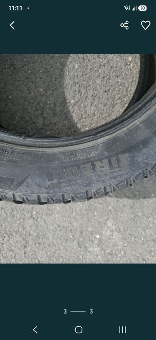 Продам б/у Perelli 215/55/17