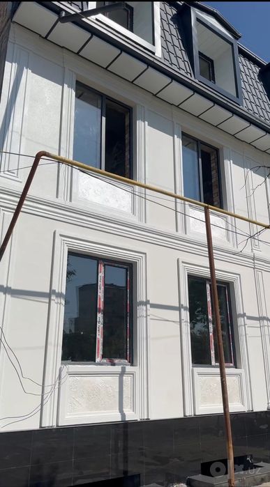 Fasad travertin pod kalit  Tajribali ustalar