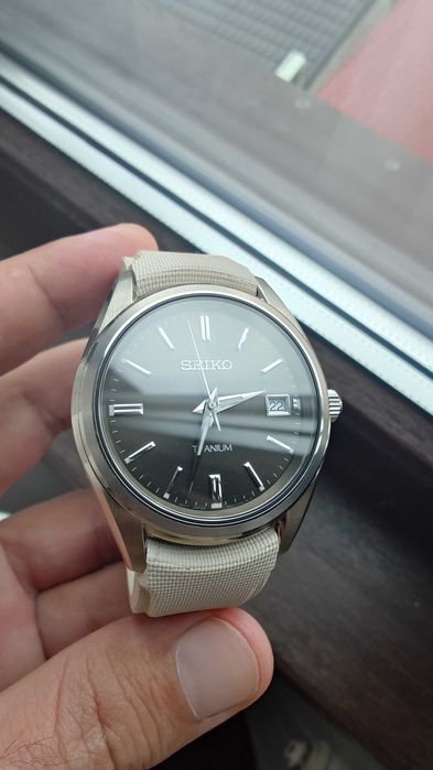 (Brăila) Seiko SUR375p1 titanium original (predarea personal)