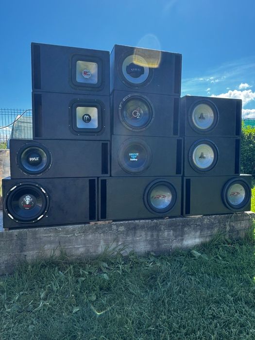 Subwoofer auto. JL Audio, Crunch, Hifonics, Alpine, Infinity