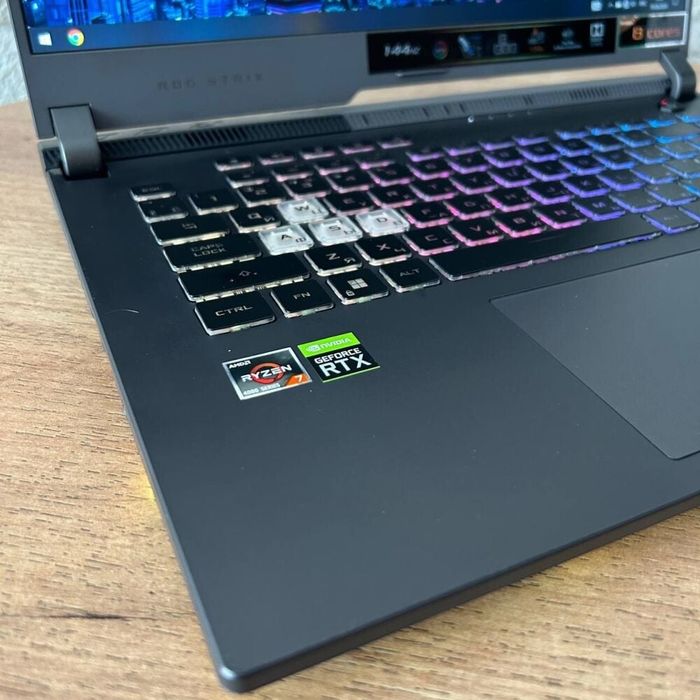 Новый игровой ноутбук ASUS ROG STRIX/GeForce RTX3050Ti/144гц/ОЗУ 16гб/