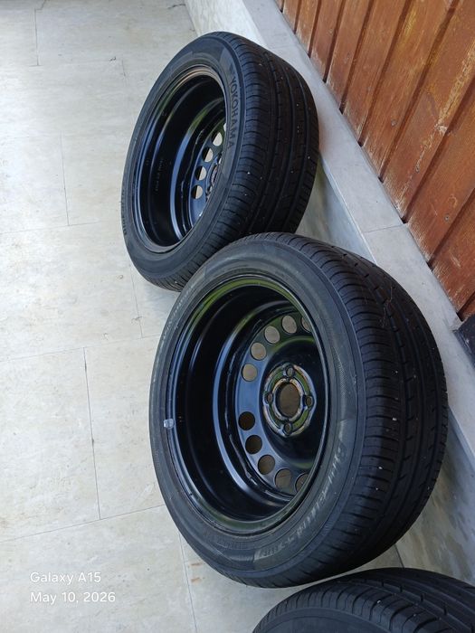Anvelope 195 50 15 cu jante 4x100 R15