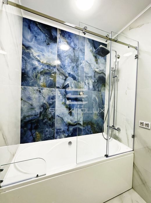 Душевые поддоны лофт перегородки