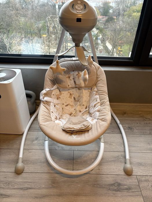 Електрическа люлка-шезлонг Cangaroo Woodsy