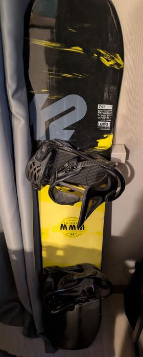 Сноуборд с креплением + ботинки
