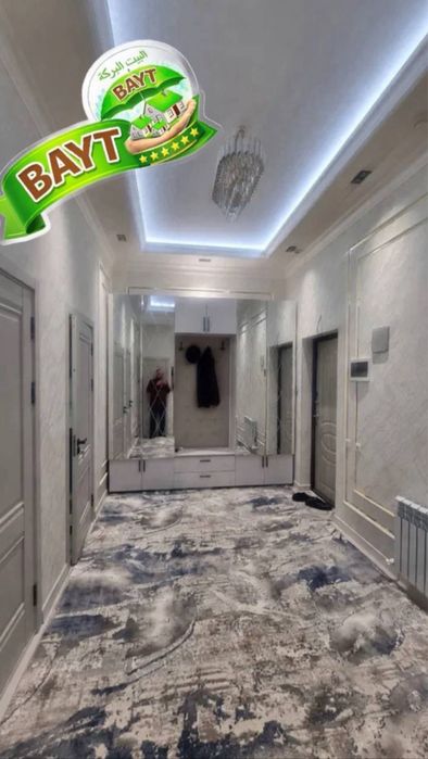 Новостройка 2 комнатная Чиланзар 24 Евро Ремонт,Меб+Тех,Продается х