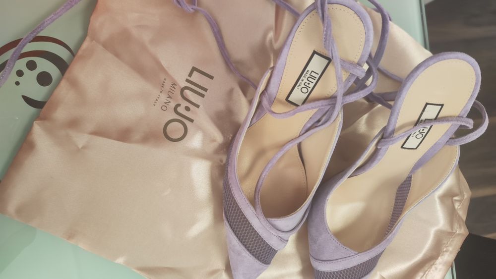 Обувки liu Jo естествен велур