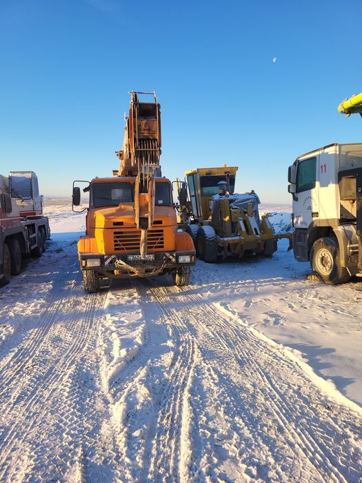 Автокран  на базе краза