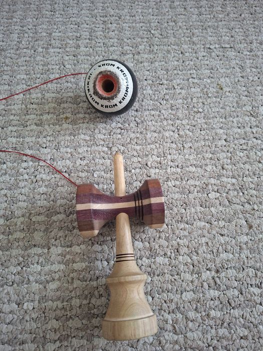 Kendama RWK si tamă krom pop stare foarte bună