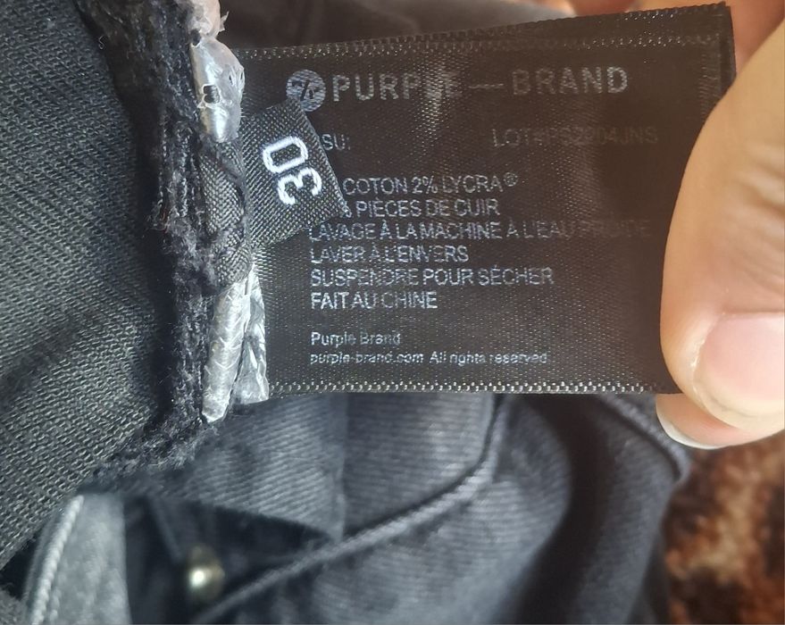 Purple brand flared jeans