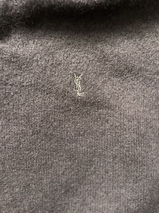 YVES SAINT LAURENT / мъжка вълнена фланела L