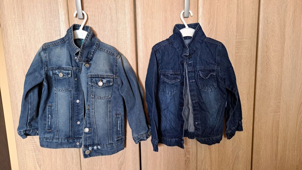 2бр. Дънкови якенца р-р 116